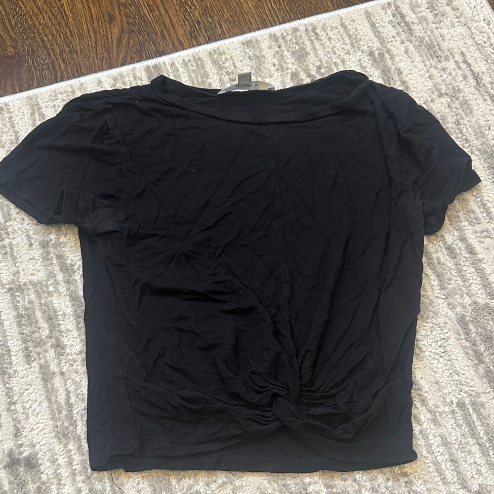 Gaze Black Short Sleeve Women's Tee